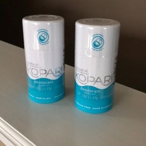 NWT Kopari Deodorant set of 2